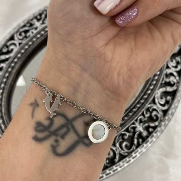 Pulsera bulg 2 nacar y dije